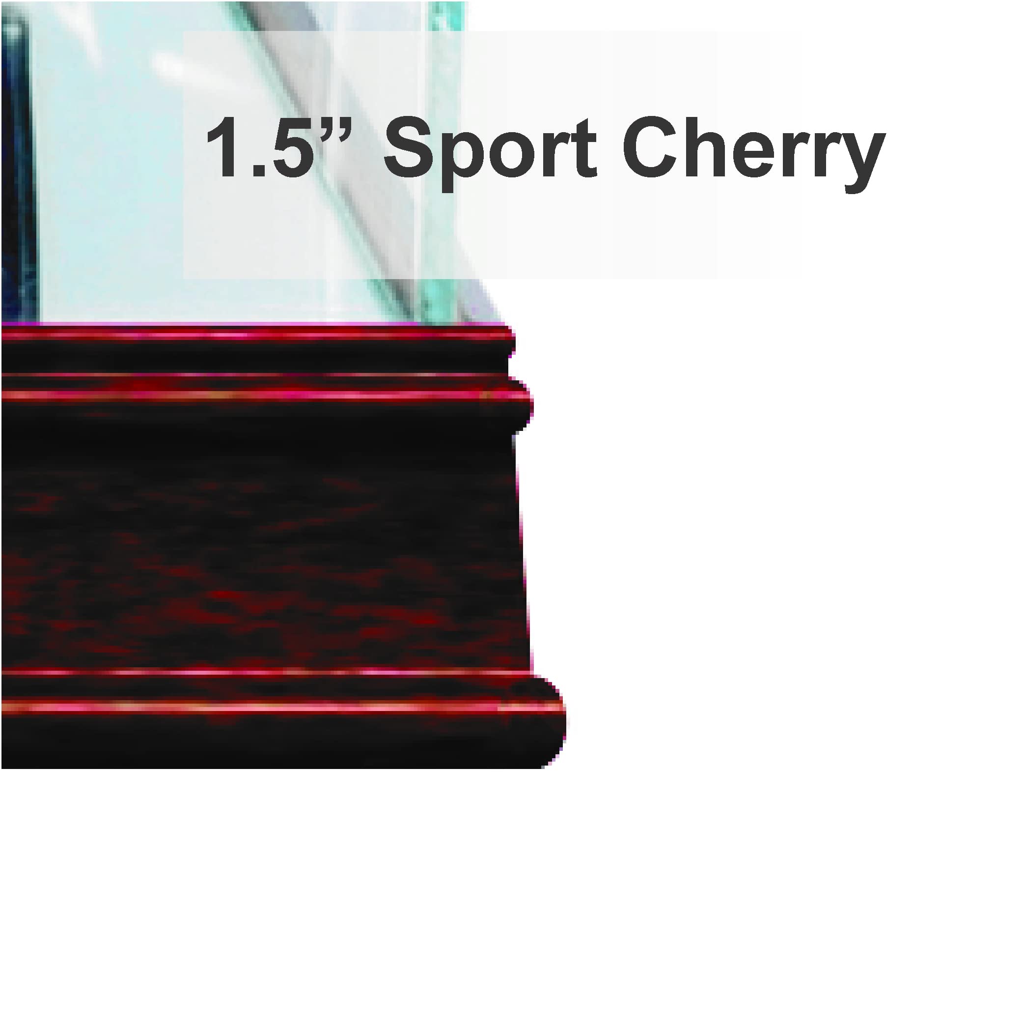 Premium Cherry Wood Glass Flag Display Case for 9.5' x 5' American Flags - Custom Engraving Available - Perfect for Military Memorials, Home Decor & Patriotic Displays