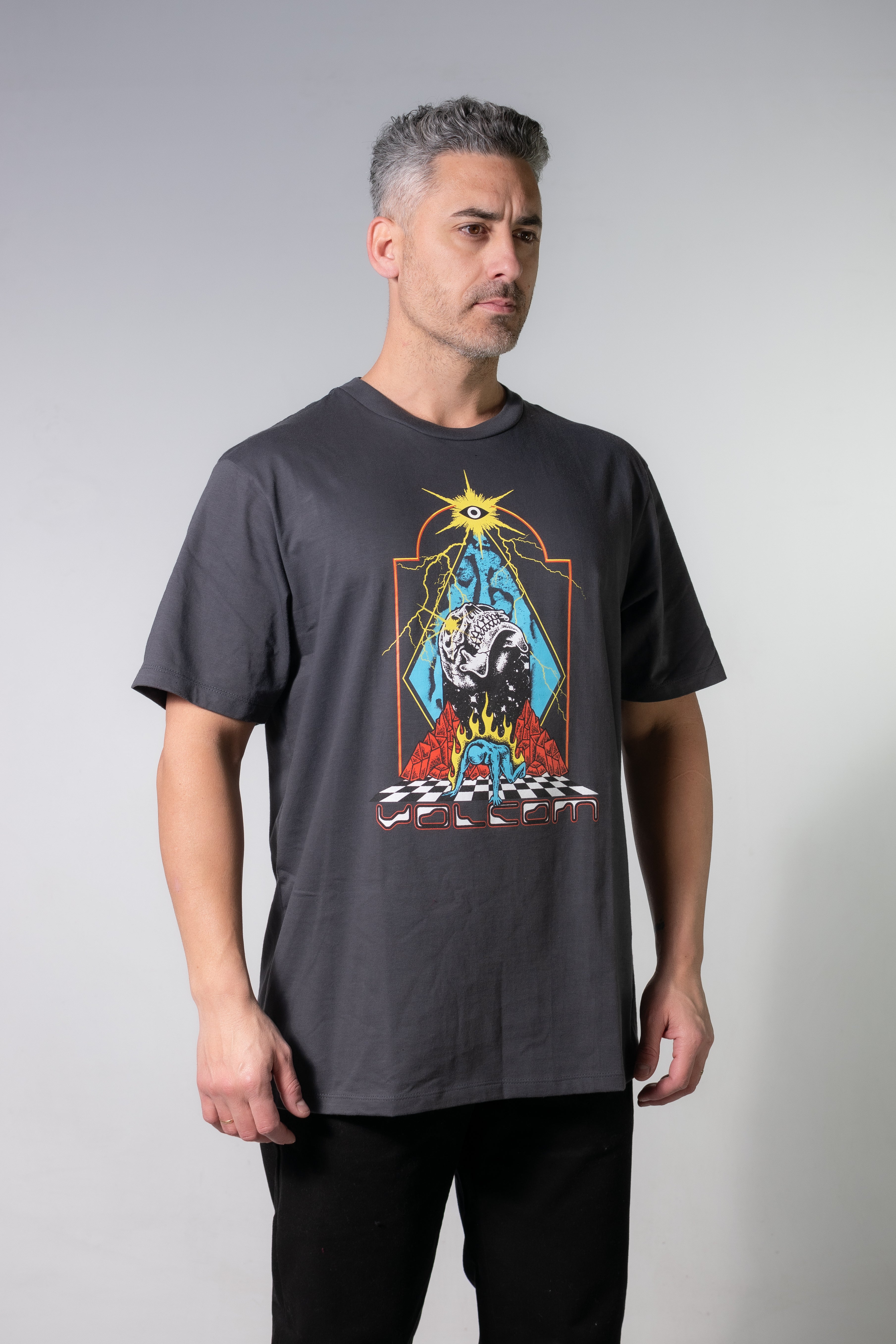 Volcom Men's H Te MC Prints T-Shirt - Comfortable Casual Wear for Street Style & Everyday Outfits