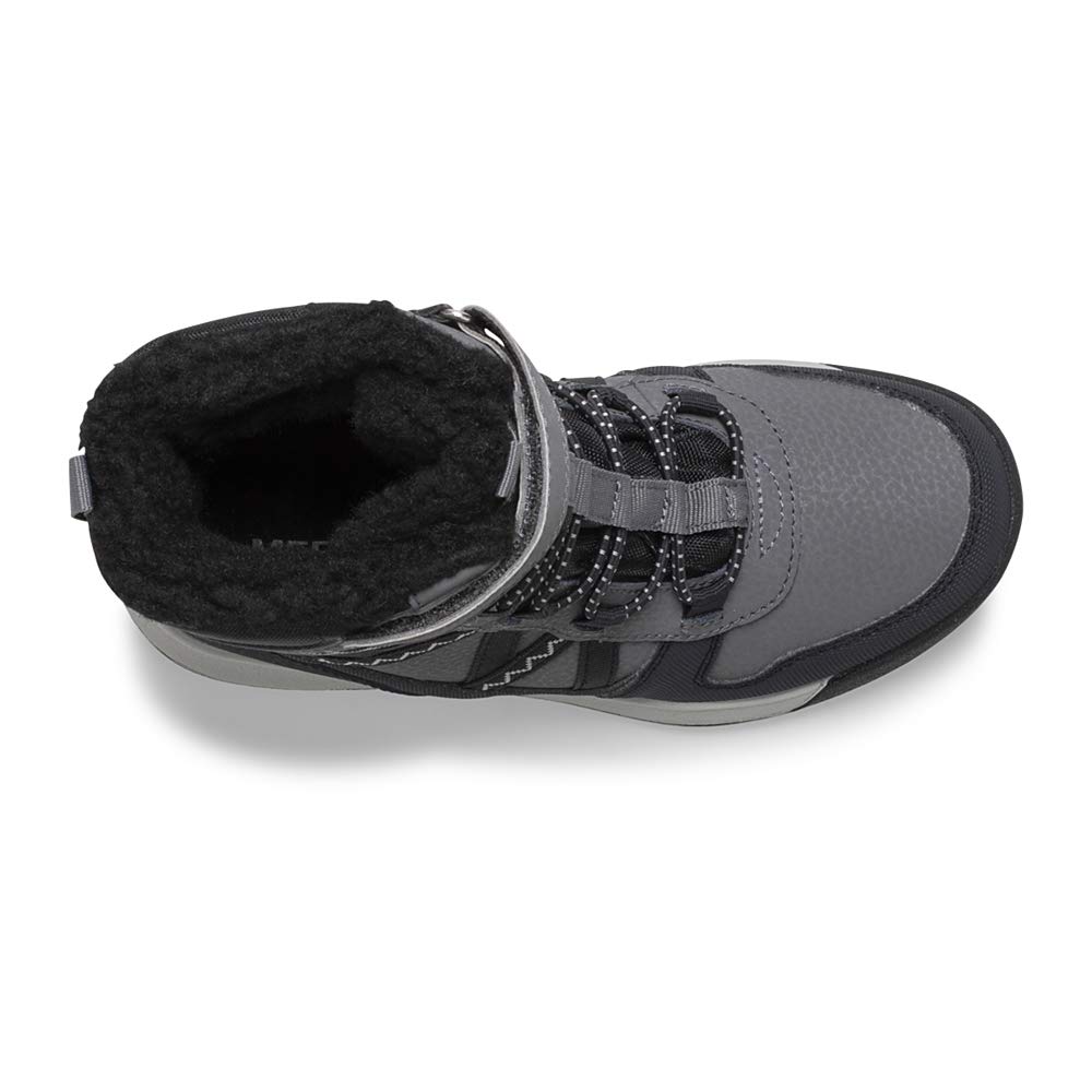 Merrell Kid's Snow Crush 2.0 Waterproof Winter Boots for Boys & Girls - Warm, Comfortable & Durable Snow Boots for Kids - Perfect for Snow Play, Hiking & Outdoor Adventures