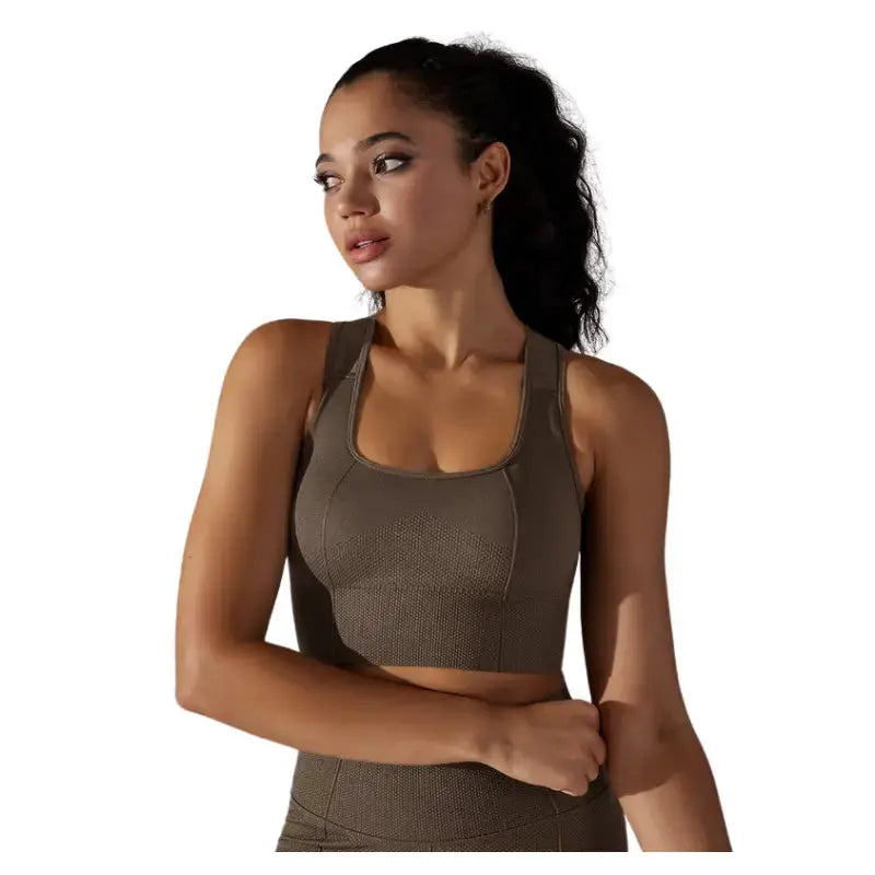 Women's High Waist Yoga Pants & Sports Bra Set - Breathable Workout Leggings & Supportive Activewear for Gym, Running, Pilates - Perfect for Fitness, Lounge & Travel