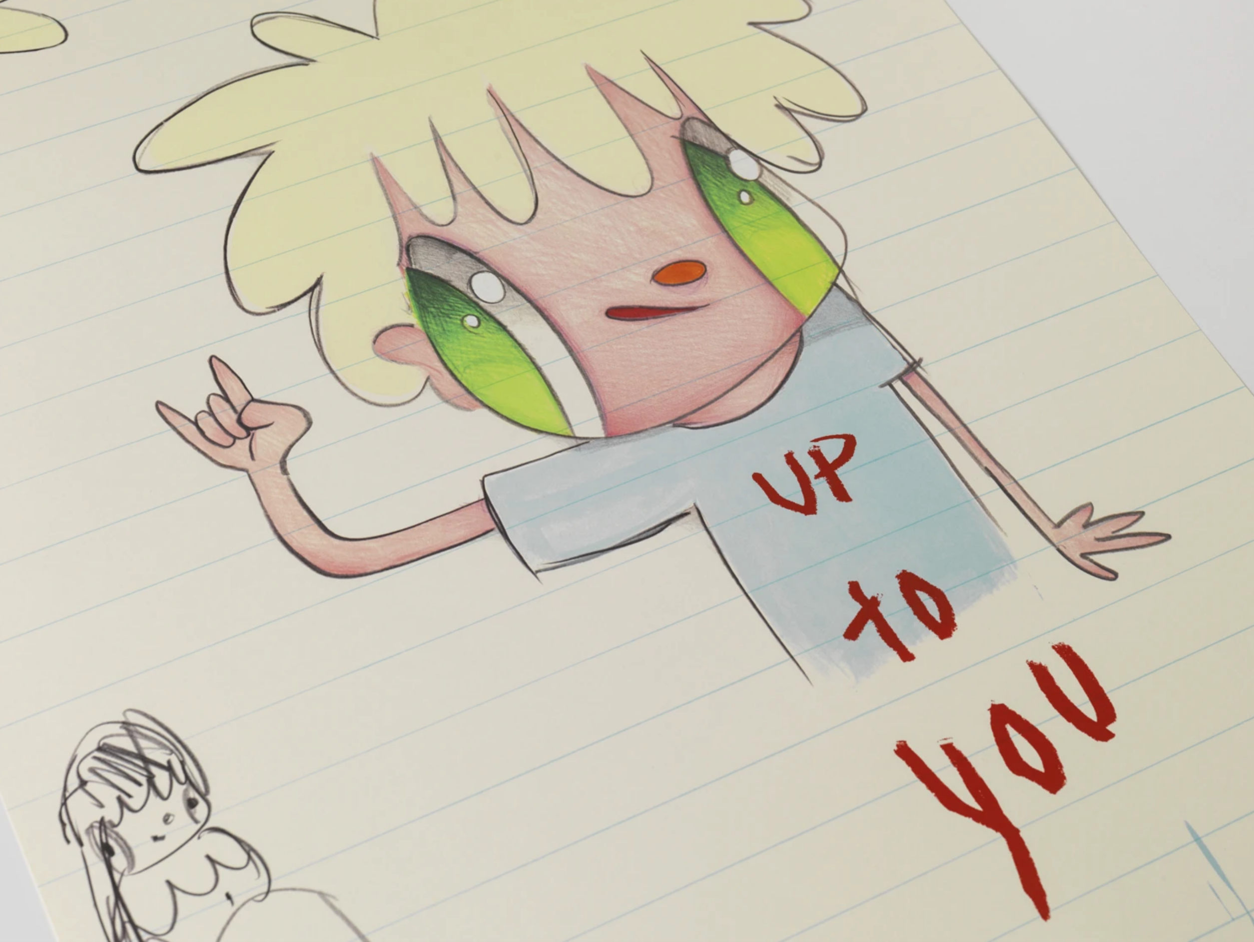 UP TO YOU Print - Limited Edition of 75 - Unique Wall Art for Home & Office Decor