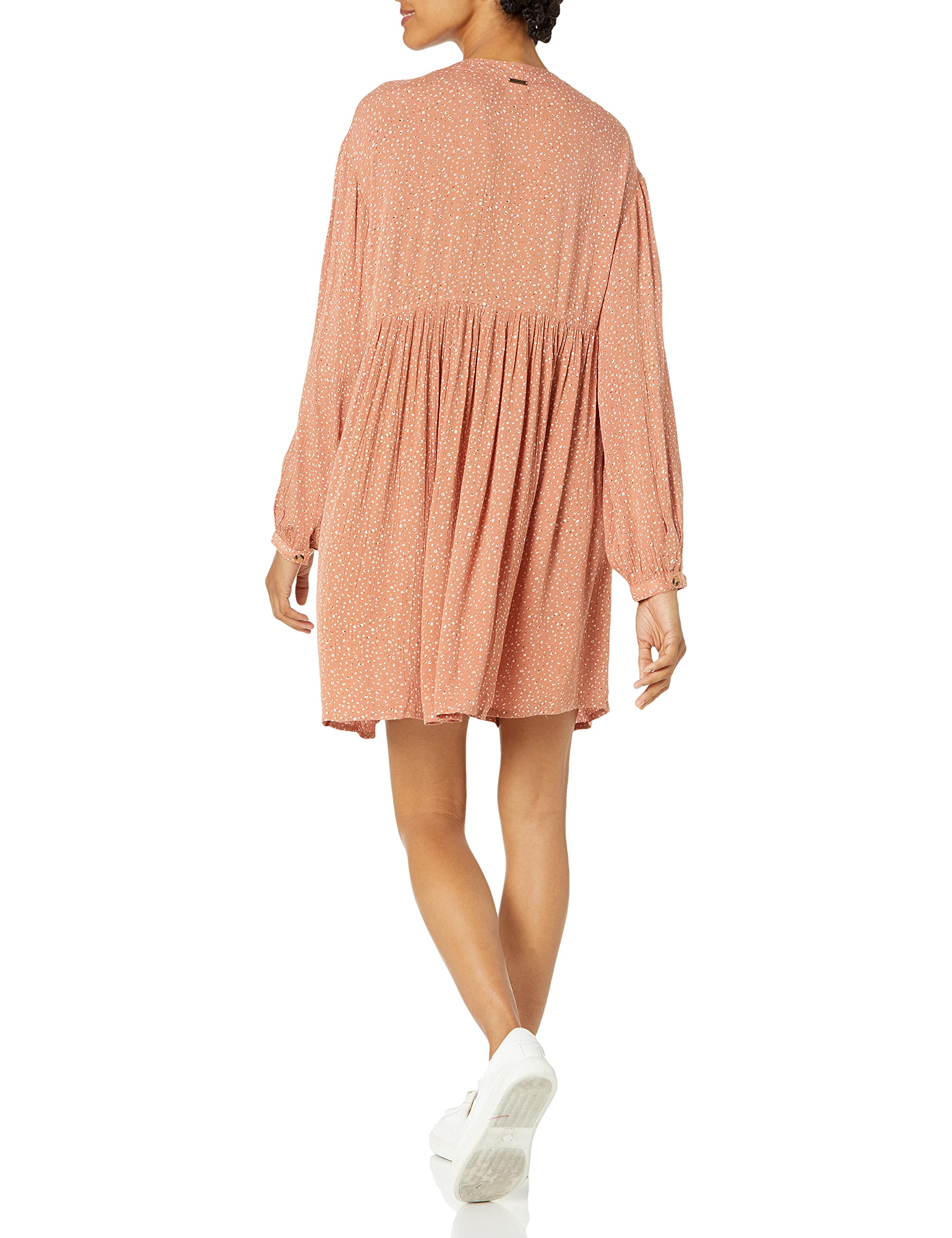 Billabong Women's On The Way Mini Dress - Flowy Summer Beach Dress for Casual Outings, Vacations & Boho Style