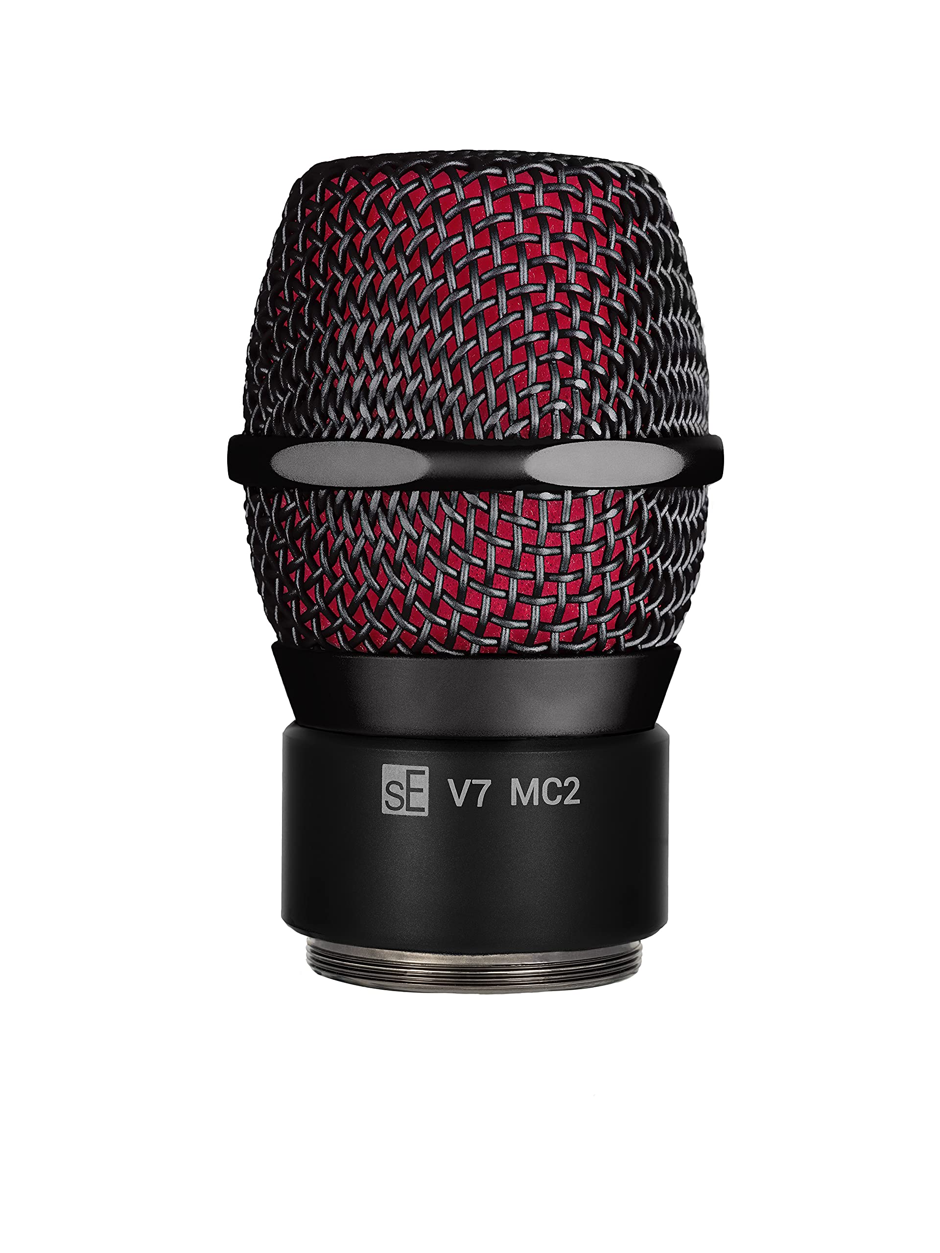 SE ELECTRONICS V7 Mic Capsule for Sennheiser Wireless Systems - Professional Black Microphone Head - Perfect for Live Performances, Podcasting & Studio Recording