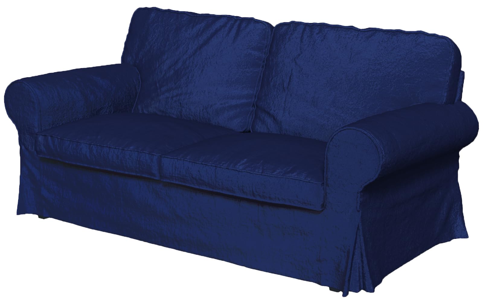Heavy Duty Velvet Sofa Slipcover Replacement for IKEA UPPLAND 2-Seat Loveseat - Durable Stretchable Furniture Protector (Royal Blue) | Perfect for Living Room, Bedroom & Home Decor