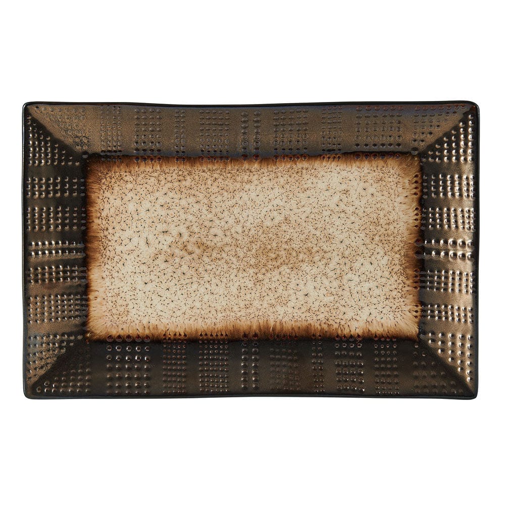 Verona Cream Rectangular Platter - Elegant Serving Dish for Cheese, Charcuterie & Entertaining | Perfect for Dinner Parties, Weddings & Holiday Gatherings
