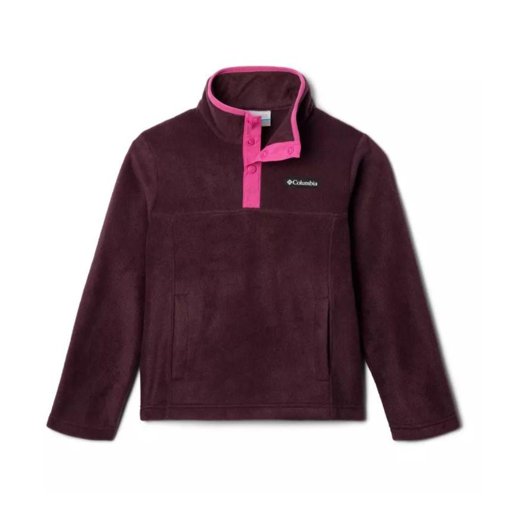 Columbia Steens Girls' Fleece Jacket - Moonvista - Warm & Cozy Winter Outerwear for Outdoor Activities & School