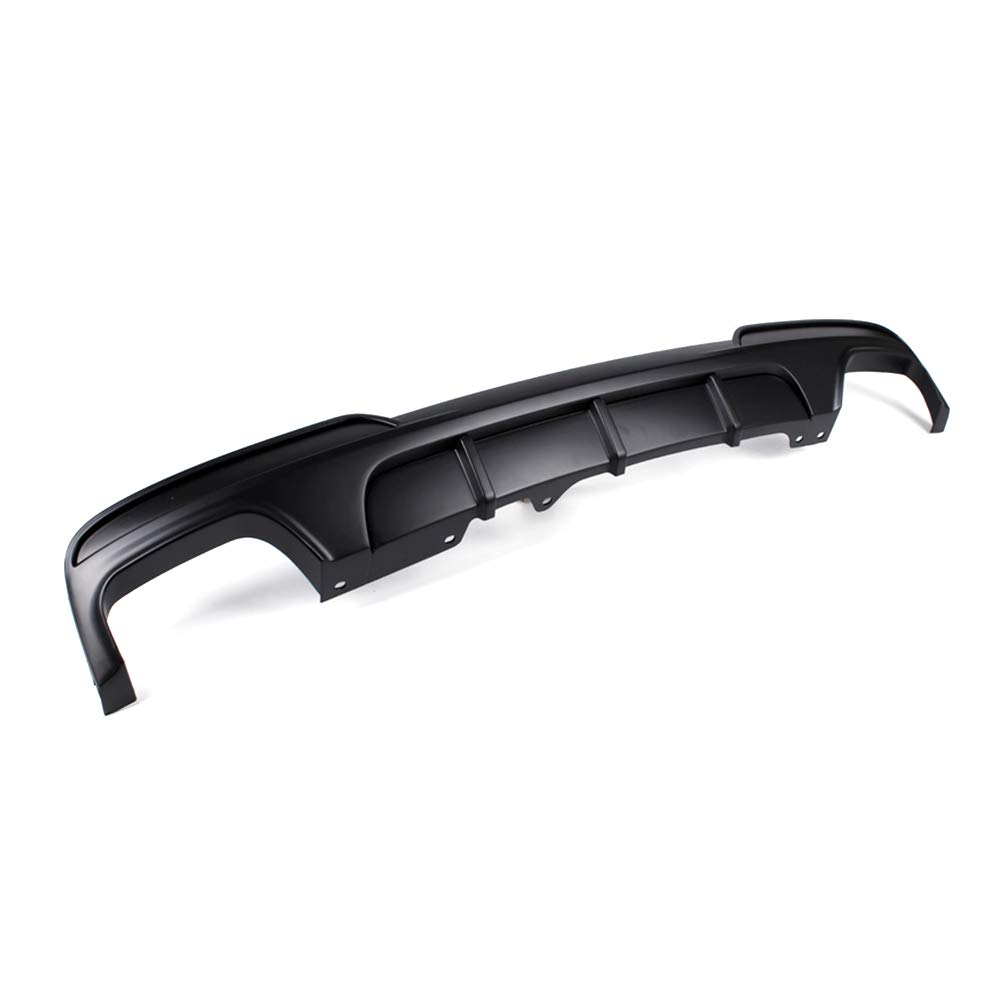 FRP Rear Bumper Diffuser Lip Spoiler for BMW 525i 528i 5 Series F10 M Tech M Sport Sedan 2011-2016 (Matt Black) - Enhance Style & Aerodynamics for Your BMW 5 Series F10