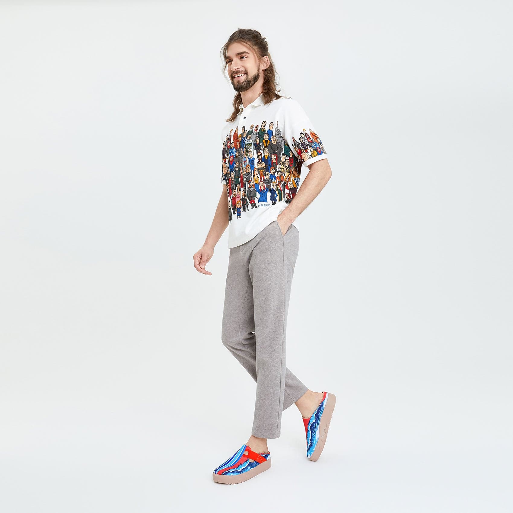 Surfing Day Fuerteventura III Men's T-Shirt - Premium Cotton Surf Tee for Beach & Casual Wear | Perfect for Surfers, Vacation & Summer Outfits