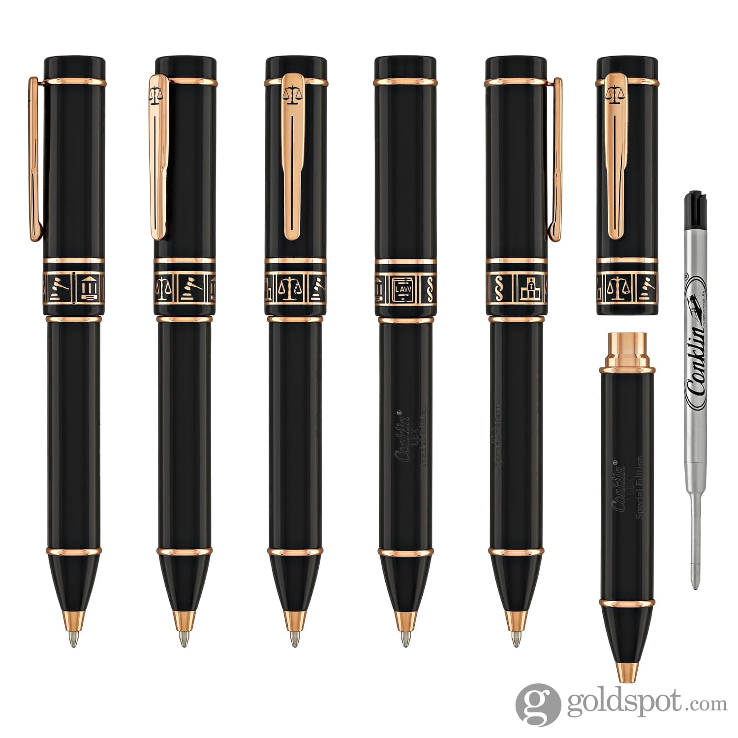 Conklin Premium Ballpoint Pen - Elegant Lex Resin Design for Smooth Writing | Perfect for Office, Business Gifts & Everyday Use