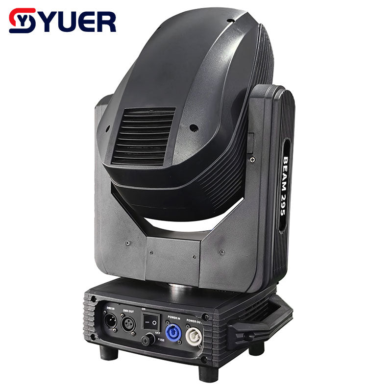 YUER™ 295W Professional Moving Head Light with Double 48 + 8 Prisms, DMX512 Control - Perfect for Nightclubs, Weddings, Theaters, DJ Shows, Disco and Stage Lighting