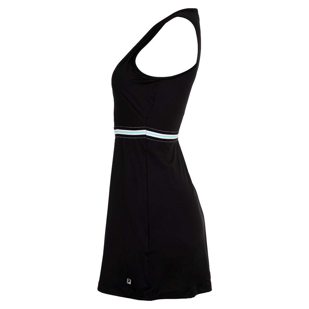 Fila Women's Love Game Tennis Dress - Large, White | Breathable & Stylish Tennis Outfit for Women | Perfect for Matches, Training & Casual Wear