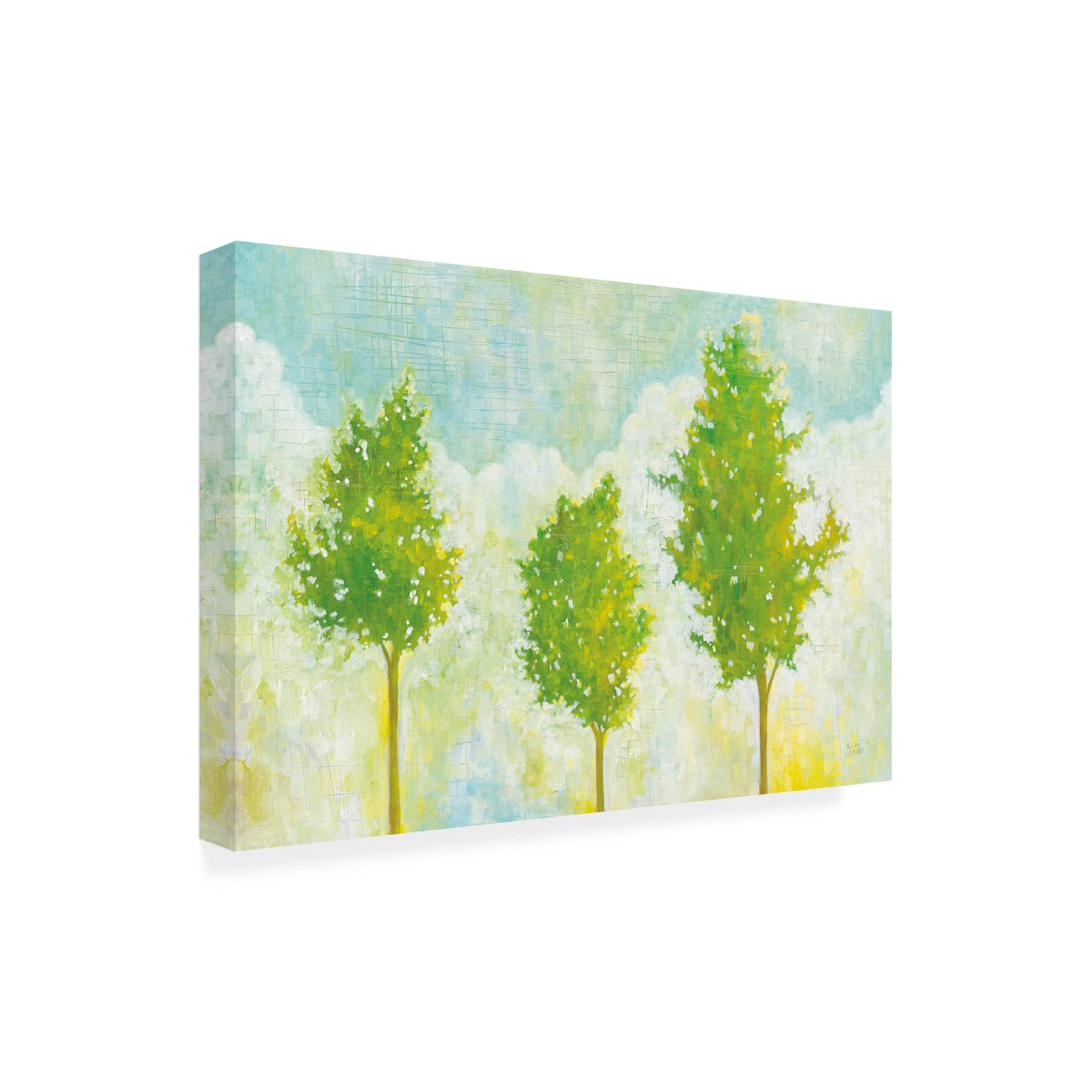 Trademark Fine Art 'Golden Hour I' Canvas Wall Art by Melissa Averinos - Stunning Landscape Painting for Living Room, Bedroom & Office Decor