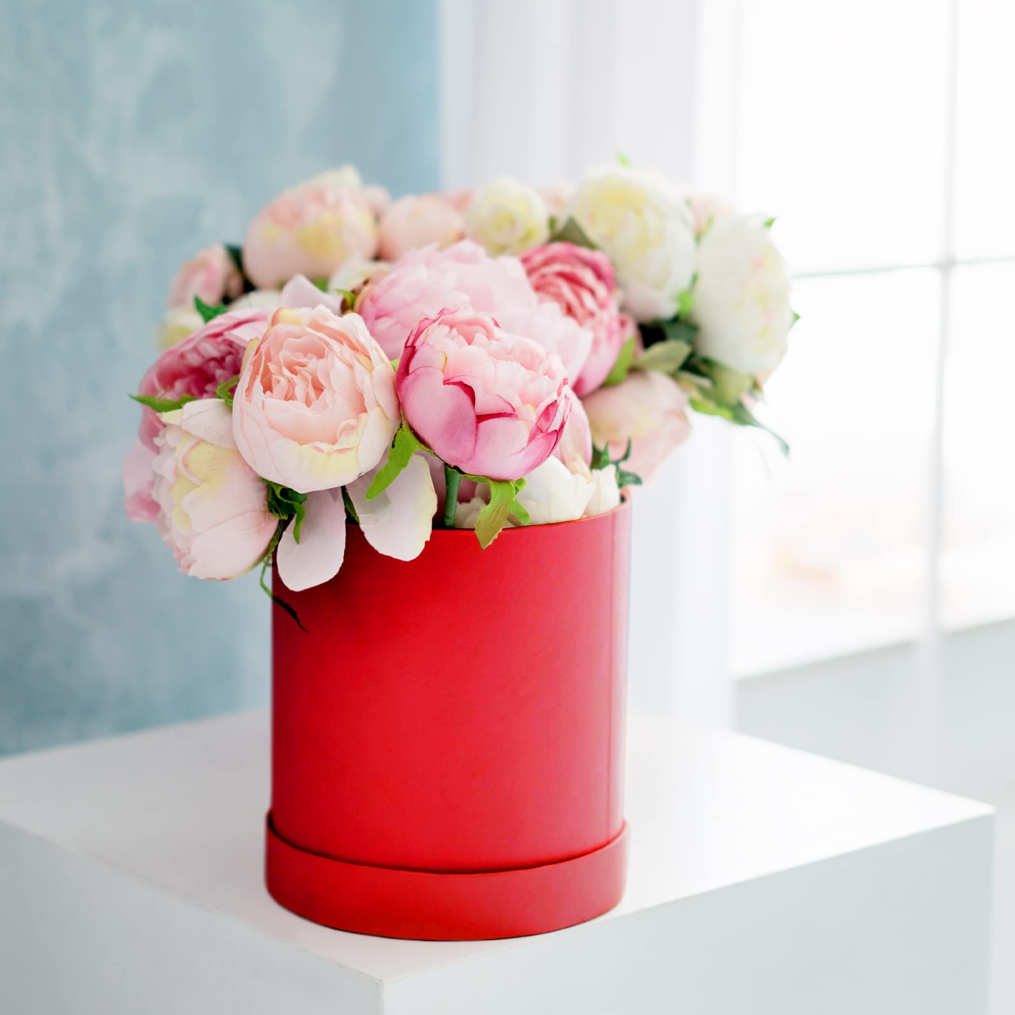 Elegant Round Gift Boxes with Lids - 3pc Set for Birthdays & Weddings