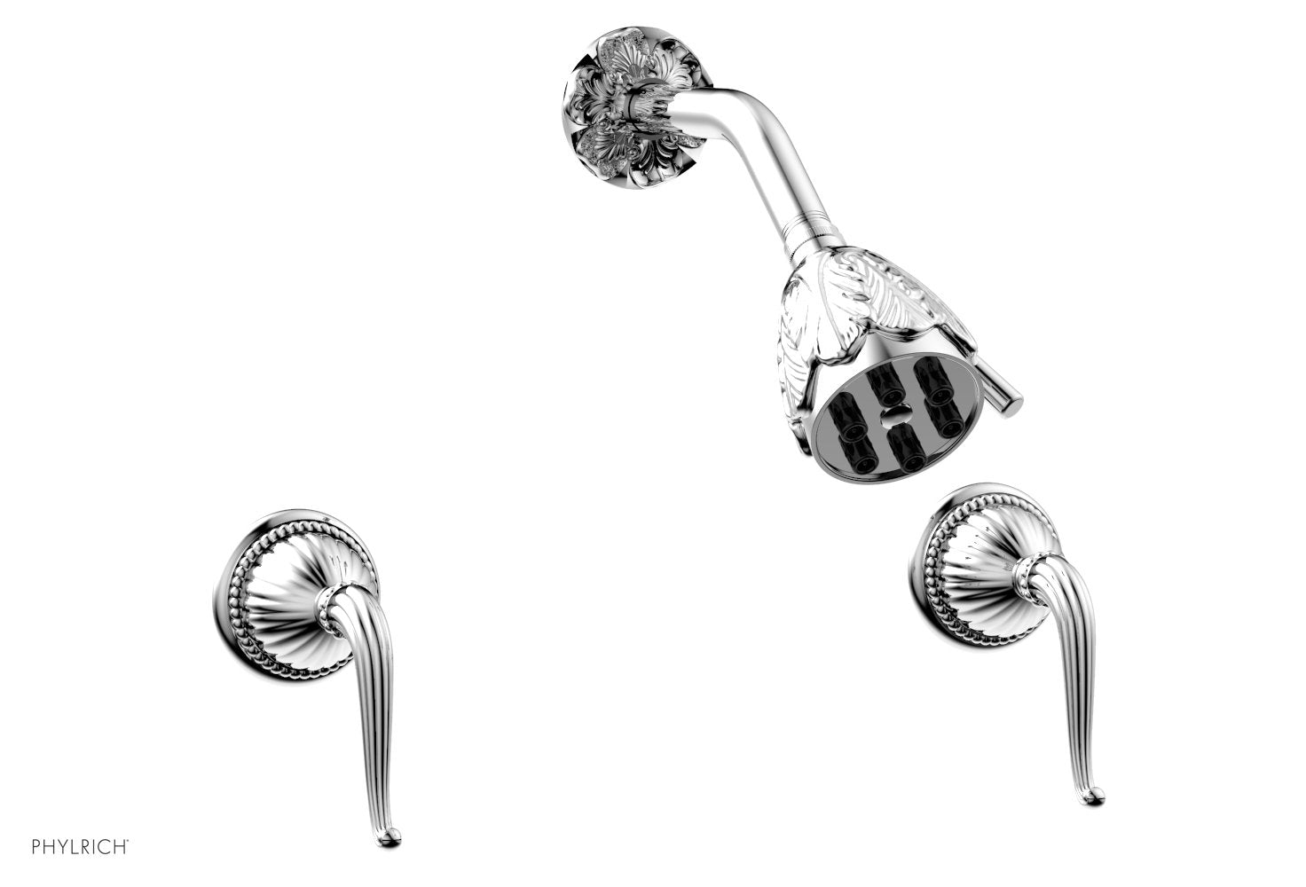 GEORGIAN & BARCELONA Two Handle Shower Faucet Set K3141 - Modern Bathroom Fixture for Shower and Bathtub Installation