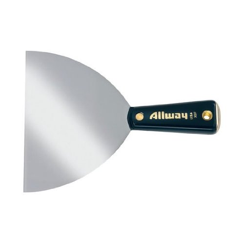 ALLWAY TOOLS X6F 6-Inch Flexible Nylon Handle Tape Knife with Hammer End - 15-Pack for Drywall, Flooring, and DIY Projects
