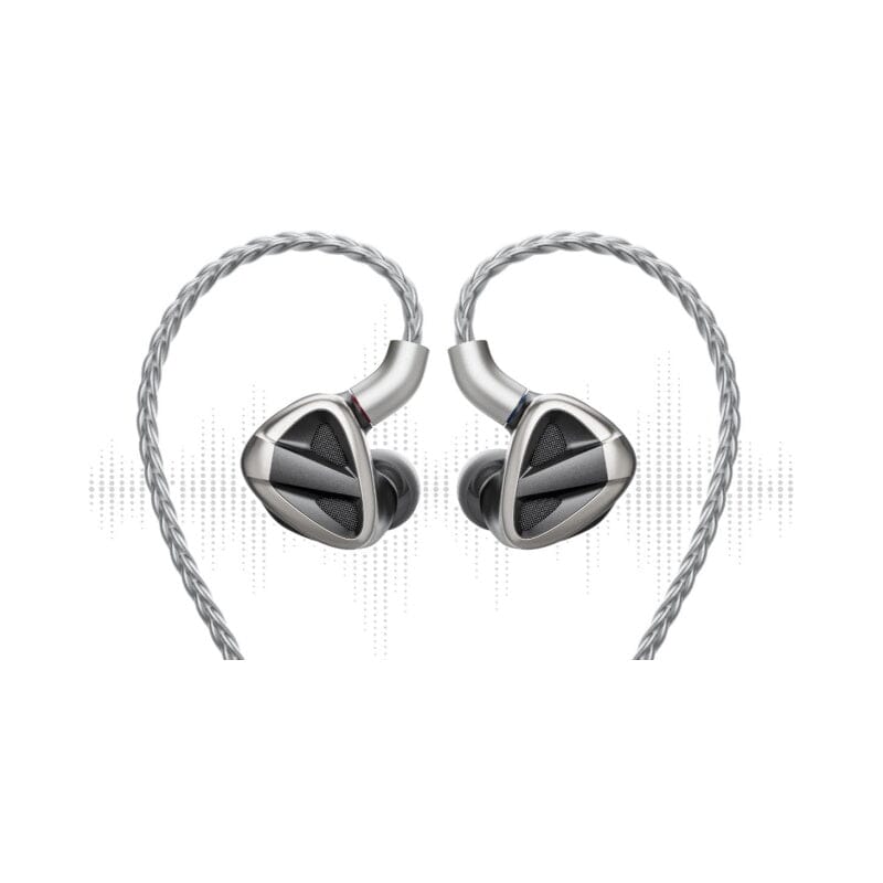 FiiO FH19 Hybrid In-Ear Earphones with 2 Dynamic Drivers + 6 Knowles Balanced Armatures - HiFi Audiophile IEMs for Music Lovers & Studio Monitoring