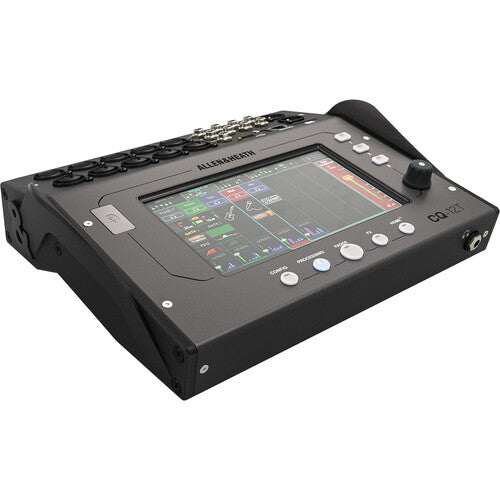 Allen & Heath CQ12T 12-Channel Digital Mixer with Touchscreen - Professional Audio Mixing for Live Performances, Studio Recording & DJ Sets