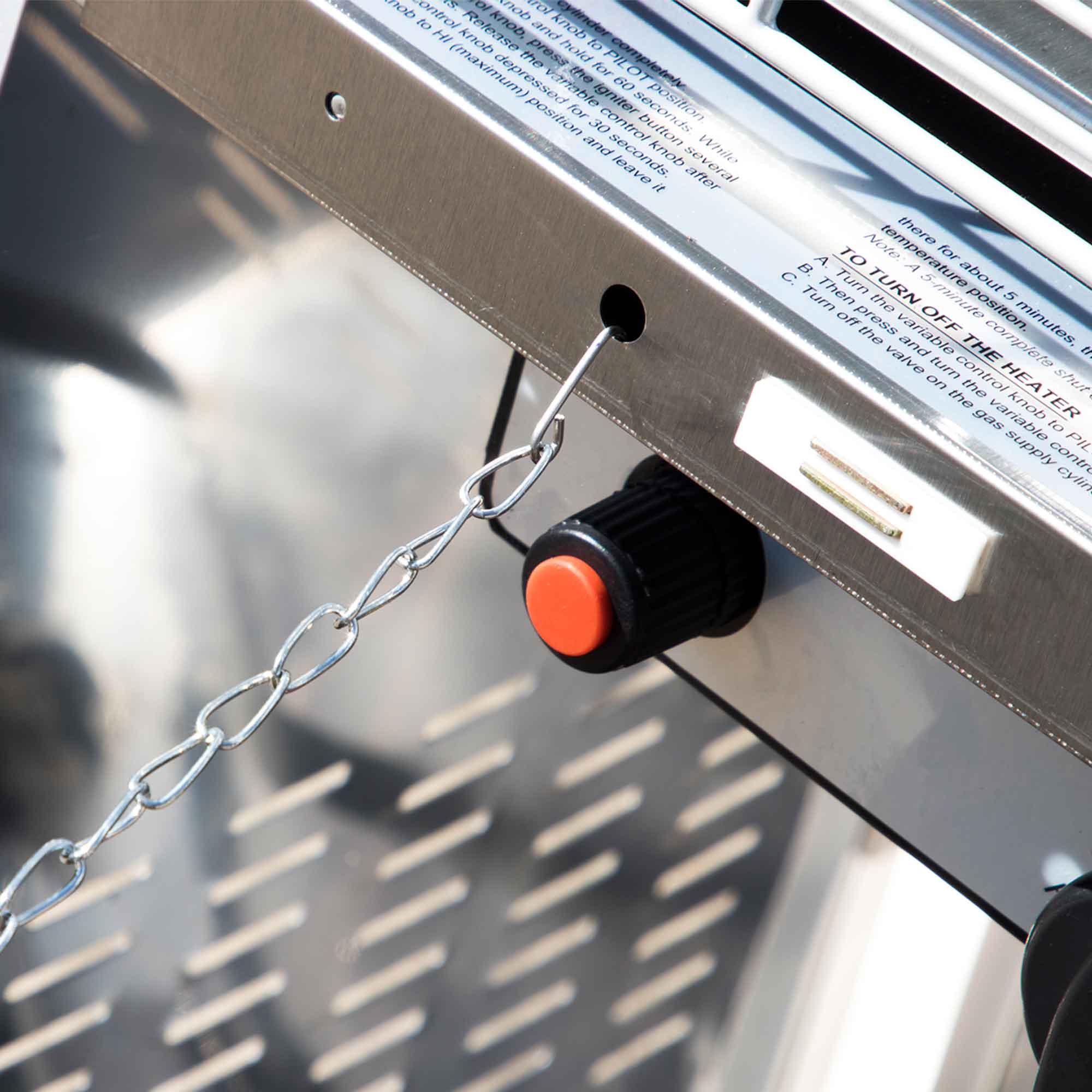 Pyramid Gas Patio Heater 13kW Stainless Steel Outdoor Heater - Perfect for Backyard, Deck, Garden & Restaurant Heating