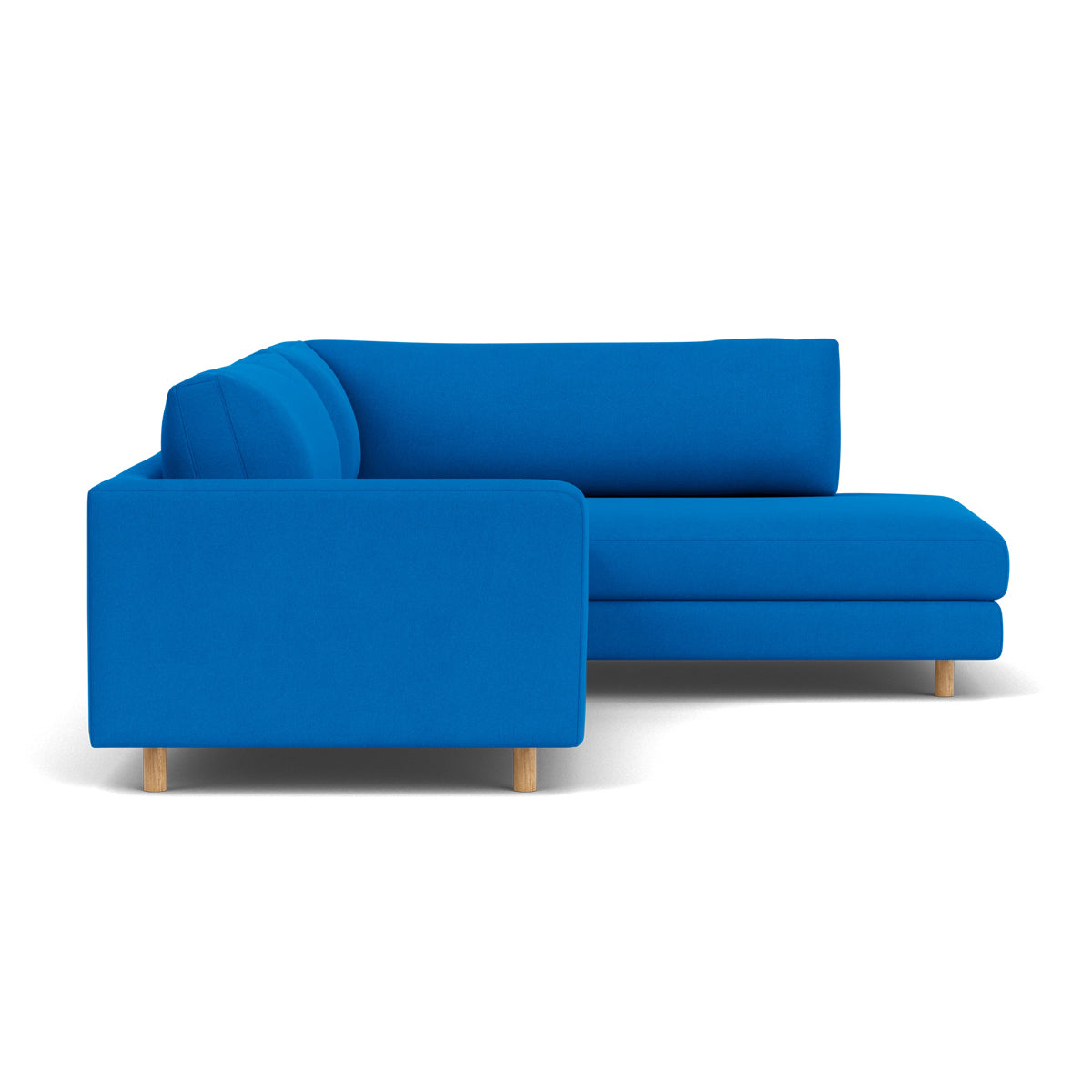 Douglas Fabric Right Corner Sofa - Modern L-Shaped Sectional Couch for Living Room, Small Spaces & Apartments | Comfortable Upholstered Furniture for Family Gatherings & Movie Nights