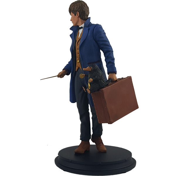Fantastic Beasts Newt Scamander with Niffler Collectible Statue - Perfect for Harry Potter Fans, Movie Decor, and Fantasy Collectibles