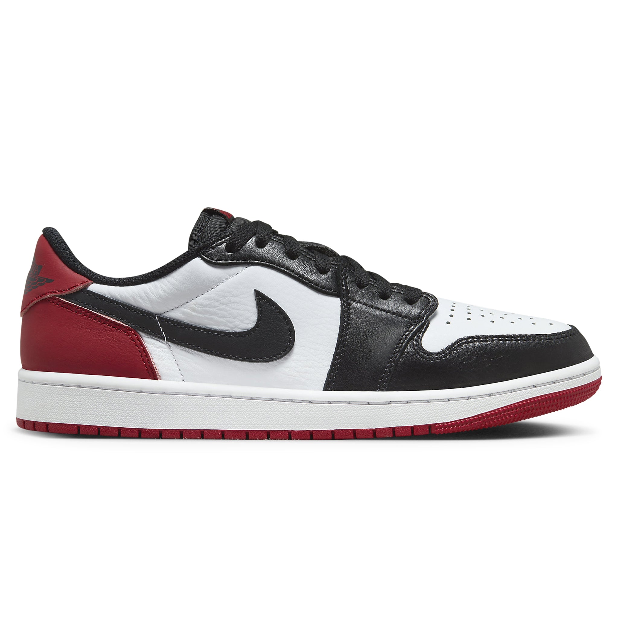 Air Jordan 1 Low Black Toe Sneakers - Men's Basketball Shoes for Casual Wear & Street Style | Perfect for Sports, Gym, and Everyday Fashion