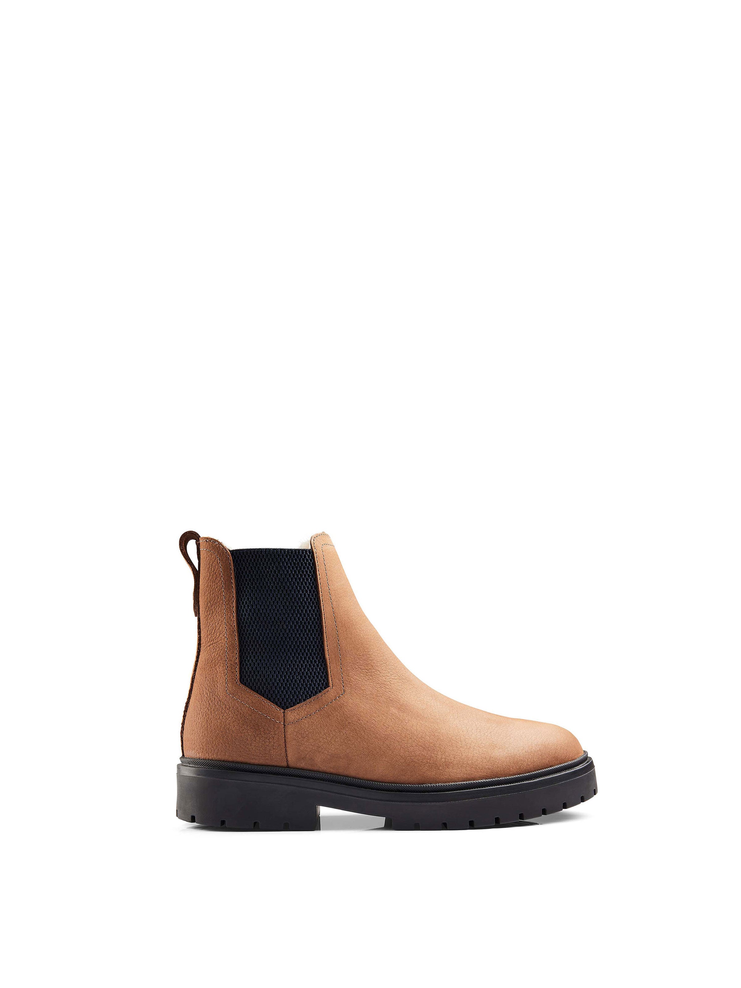 Premium Sheepskin Boudica Boots in Cognac Nubuck Leather - Women's Winter Fashion Footwear for Casual Wear & Outdoor Adventures