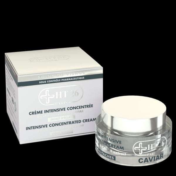 HT26 PARIS Intensive Concentrated Caviar Cream - Brightens & Rejuvenates Skin Tone - 50ml - Perfect for Nighttime Skincare & Anti-Aging Routine