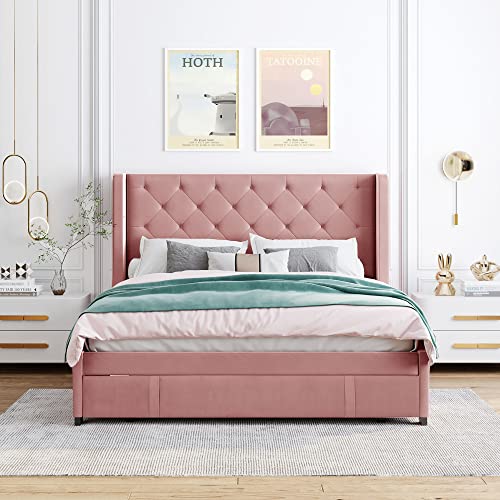 Pink W/ Large Drawer