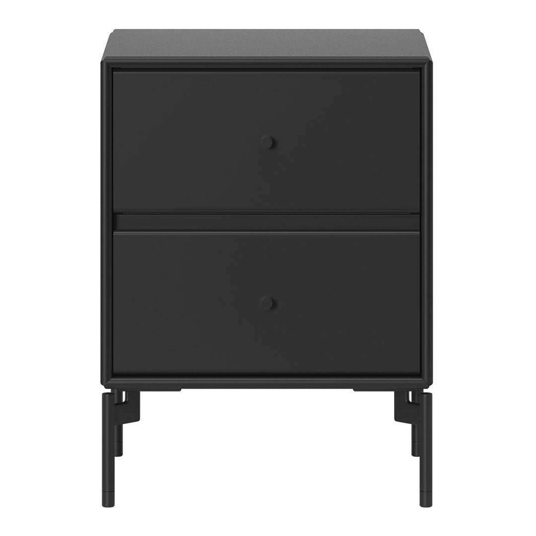 Modern Wooden Drift Bedside Table with Sturdy Legs - Perfect for Bedroom, Living Room, or Office Nightstand