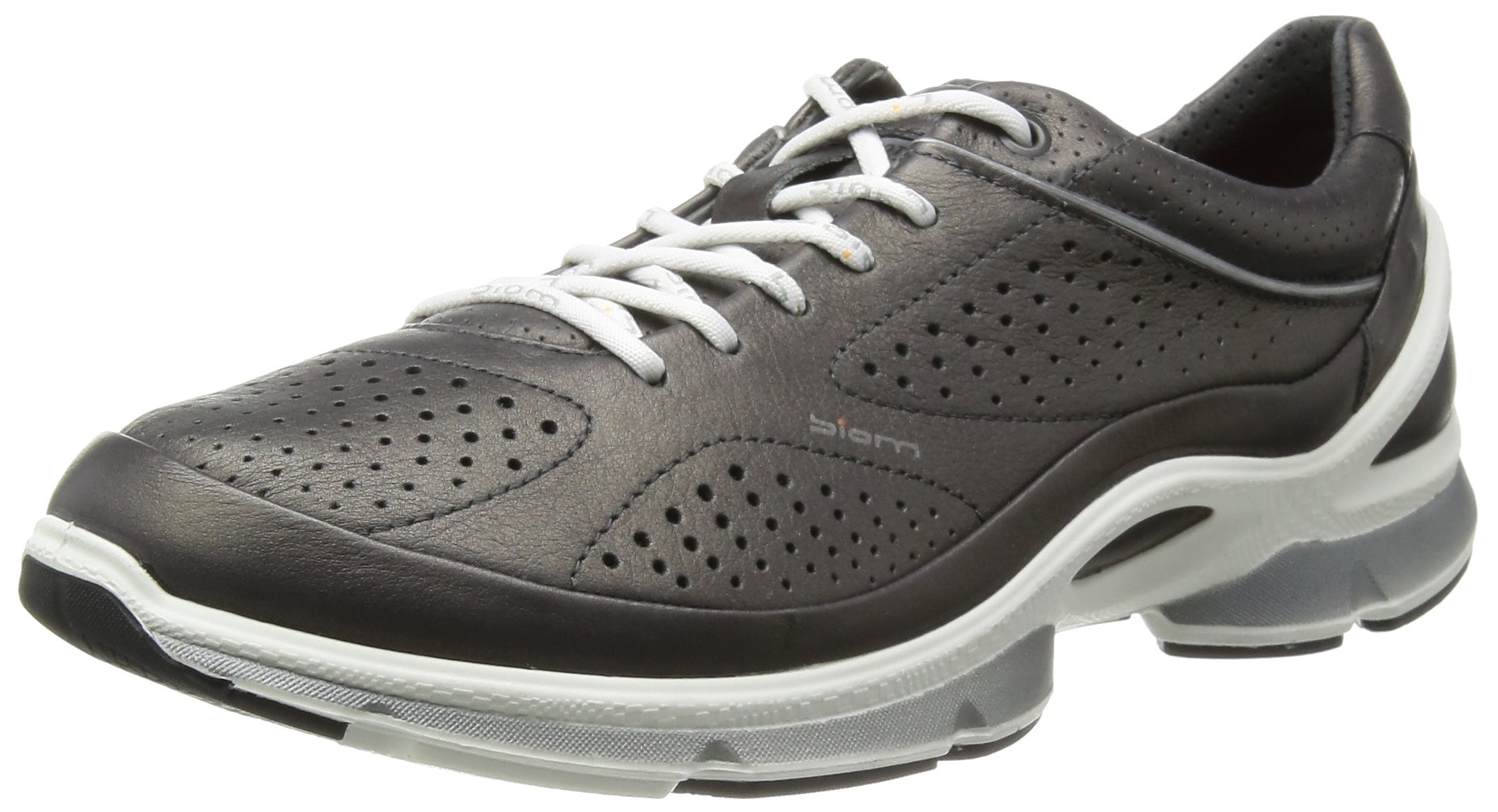 ECCO Women's Biom EVO Trainer Plus Running Shoes - Dark Shadow/White Yak Starship Midsole - Lightweight Athletic Shoes for Women, Gym Training & Outdoor Jogging