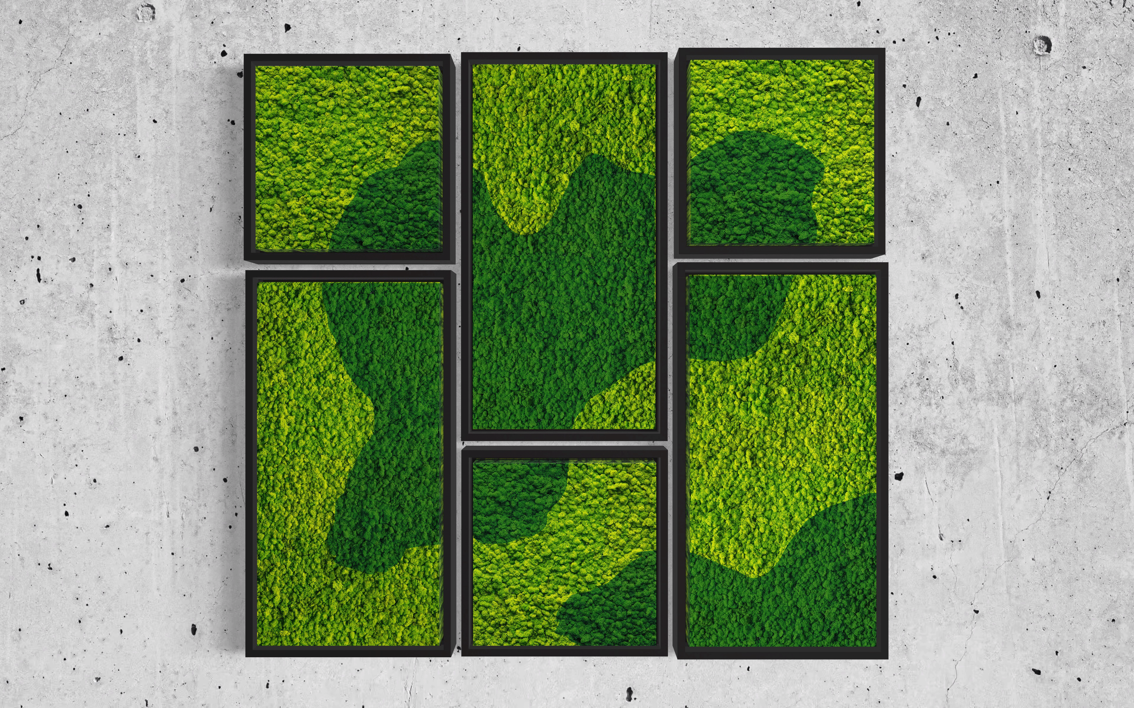 DIY Mosaic Moss Art Kits - Creative Wall Decor for Home, Office & Gifts - Eco-Friendly Botanical Art Projects for Relaxation & Stress Relief