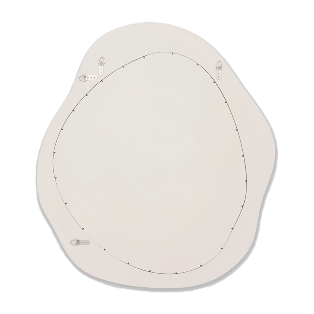 Aura Mirror (85 x 95cm) - Full Length Wall Mirror with Modern Design for Home Decor, Bedroom, Living Room & Entryway