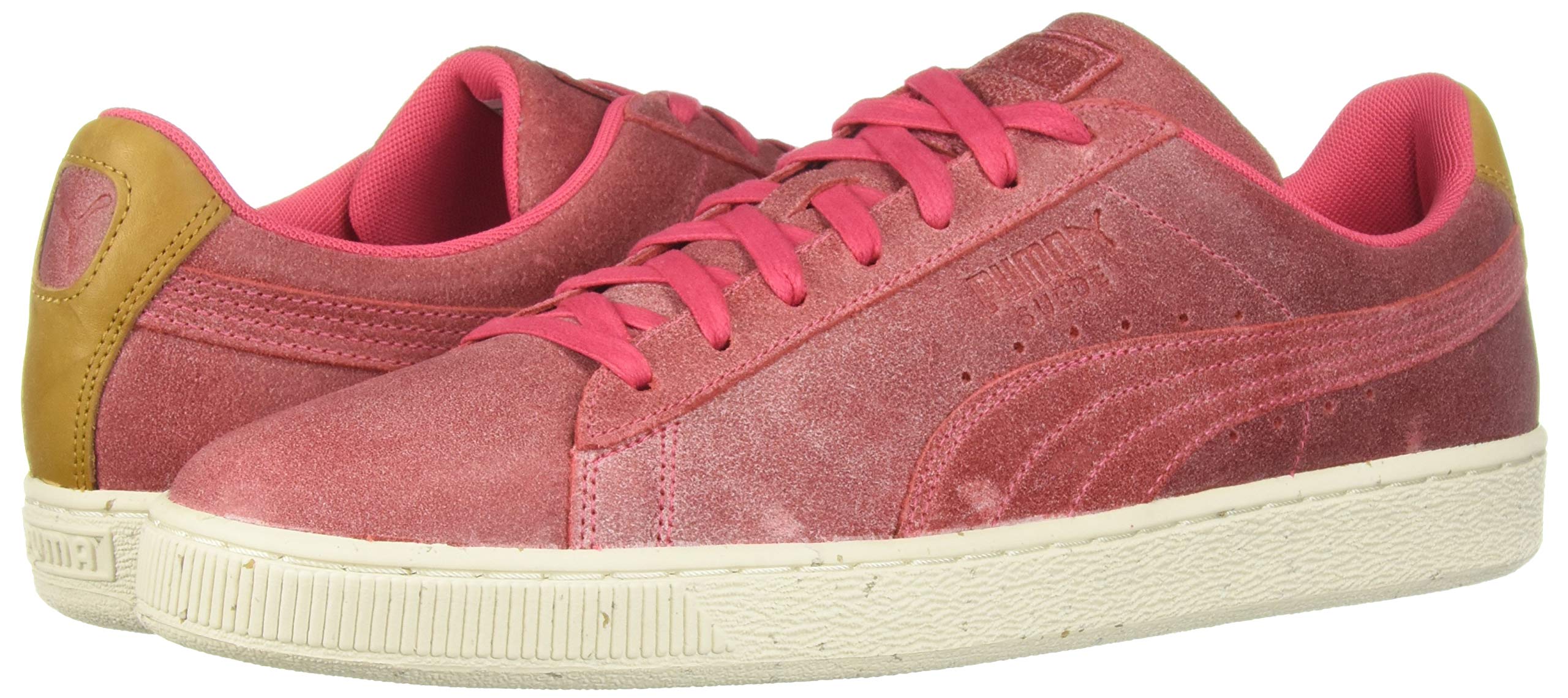 PUMA Men's Suede Classic Sneakers - Retro Lace-Up Casual Shoes in Pink | Perfect for Streetwear, Gym & Everyday Fashion