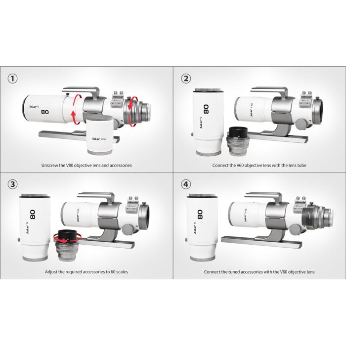 Askar V Modular APO Refractor Telescope - High Performance Astrophotography & Stargazing Equipment for Beginners & Professionals | Perfect for Deep Space Observation, Lunar Photography & Astronomy Enthusiasts