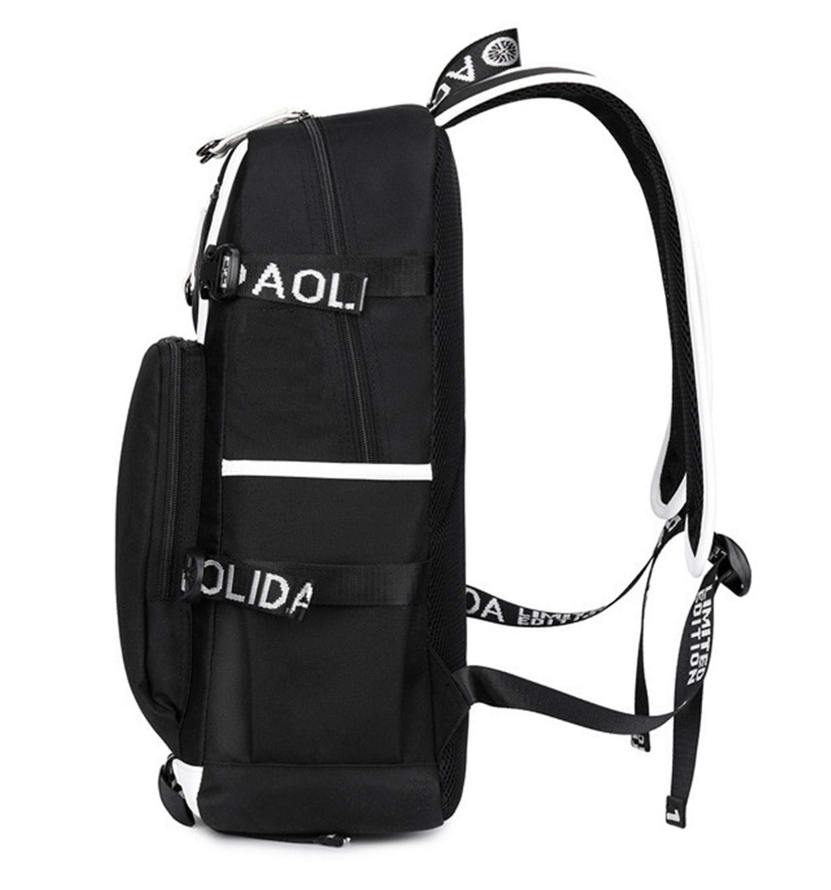 Anime The Promised Neverland Backpack - Lightweight School Bag for Students, Daypack with Shoulder Straps - Perfect for School, Travel & Cosplay
