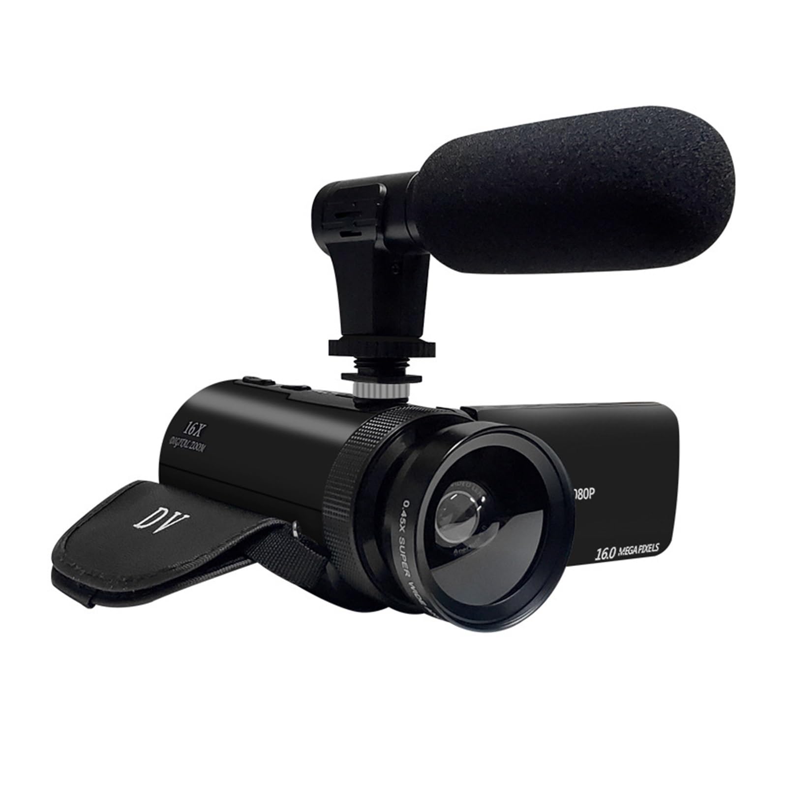 4K Video Camera for Conference, Media Interview & Live Streaming with Built-in Microphone - Perfect for YouTube, Vlogging, and Professional Recording