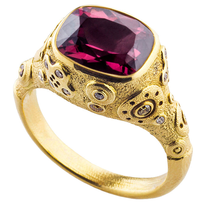 Alex Sepkus Submarine Large Ring R 167MDCA - Sterling Silver Statement Jewelry for Women, Elegant Cocktail Ring for Parties & Special Occasions