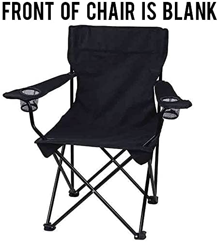 Drake University Bulldogs Black Folding Camping Chair - Portable Outdoor Chair with Carry Bag for Camping, Picnics, Beach & Tailgating | VictoryStore