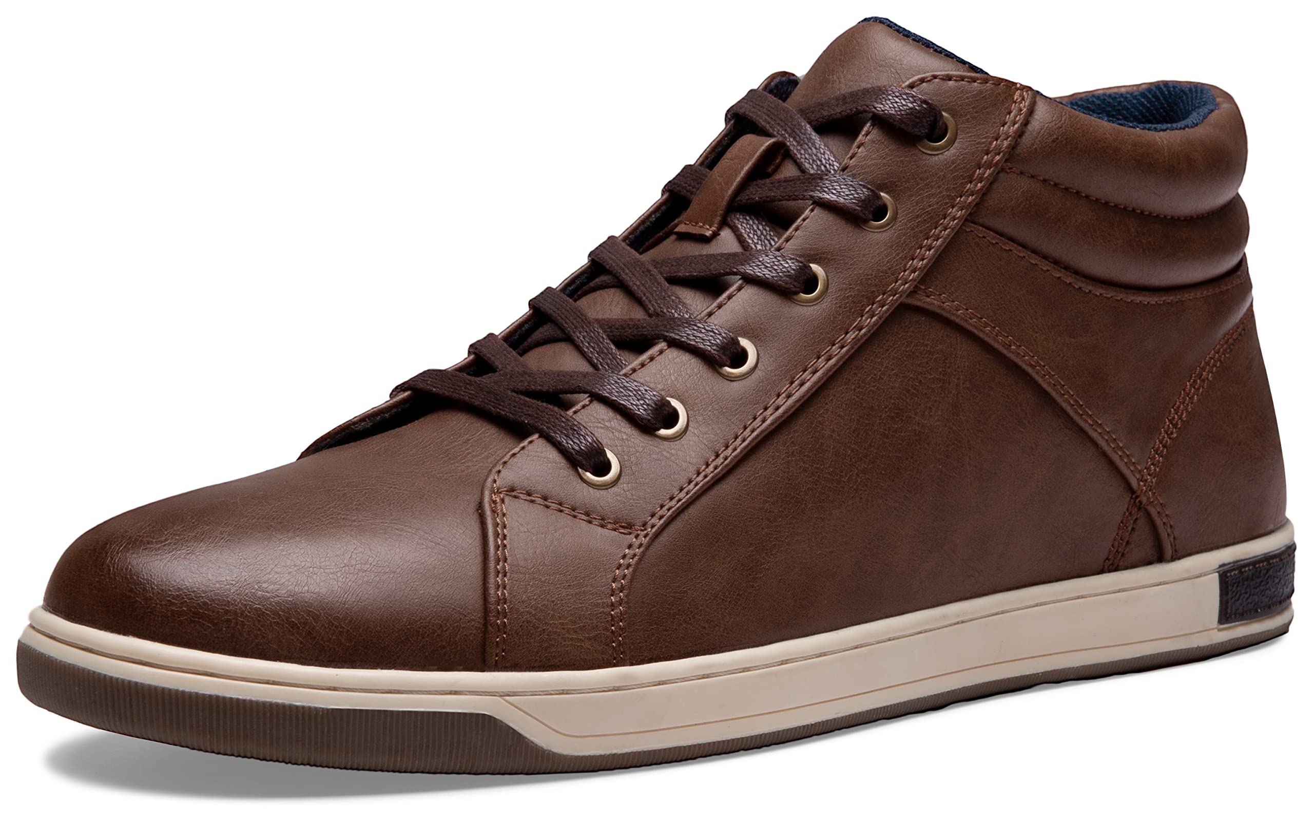Jousen Men's High Top Fashion Sneakers - Casual Dress Shoes for Men | Comfortable Walking & Streetwear Style for Daily Wear, Work & Social Events