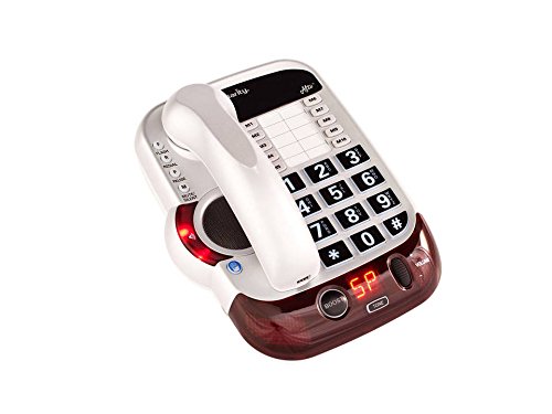 CLARITY 54005.001 Alto(TM) Amplified Corded Phone - Loud & Clear Landline Telephone for Seniors & Hearing Impaired - Perfect for Home, Office & Elderly Care