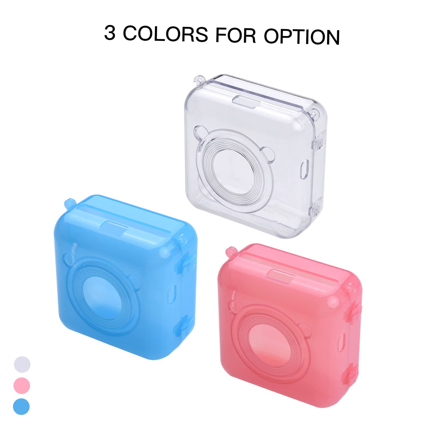 Peripage A6 Thermal Printer Protective Case - Shockproof, Dustproof & Scratch-Resistant Cover with Adjustable Strap | Ideal for Home, Office & Travel Use