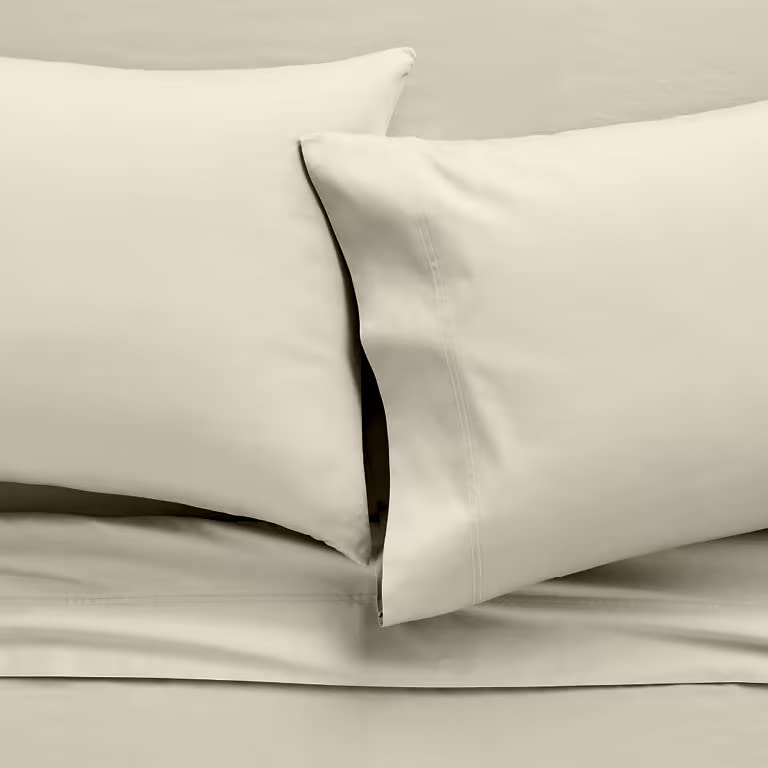Premium RV Short Queen Sheet Set - Ivory Solid 60