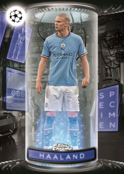 2022/23 Topps Chrome UCC Lite Single Pack - Premium Soccer Trading Cards for Collectors & Fans - Perfect for Trading, Collecting & Displaying