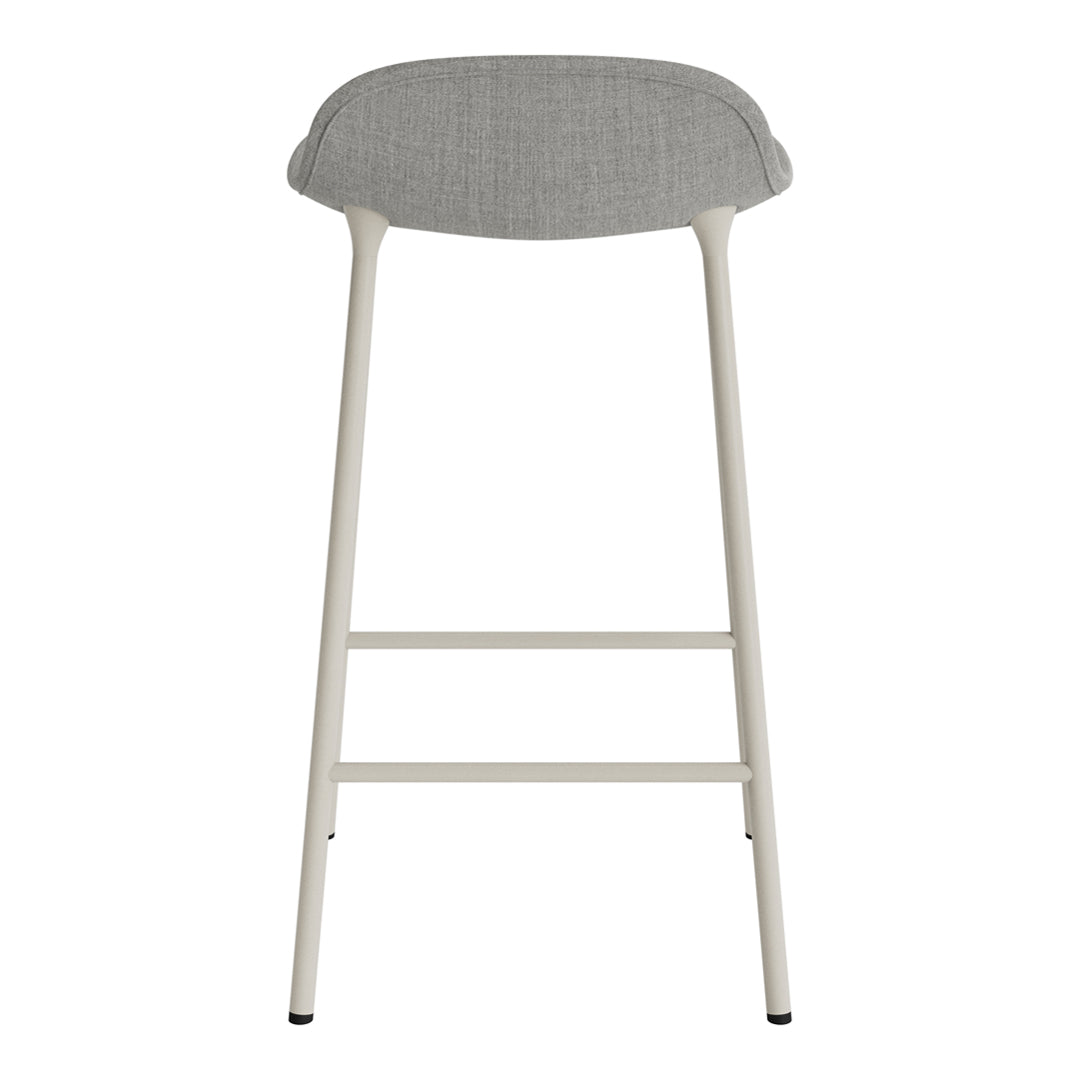 Modern Form Counter Stool with Sturdy Metal Legs & Comfortable Upholstered Seat - Perfect for Kitchen Islands, Breakfast Bars & Home Decor
