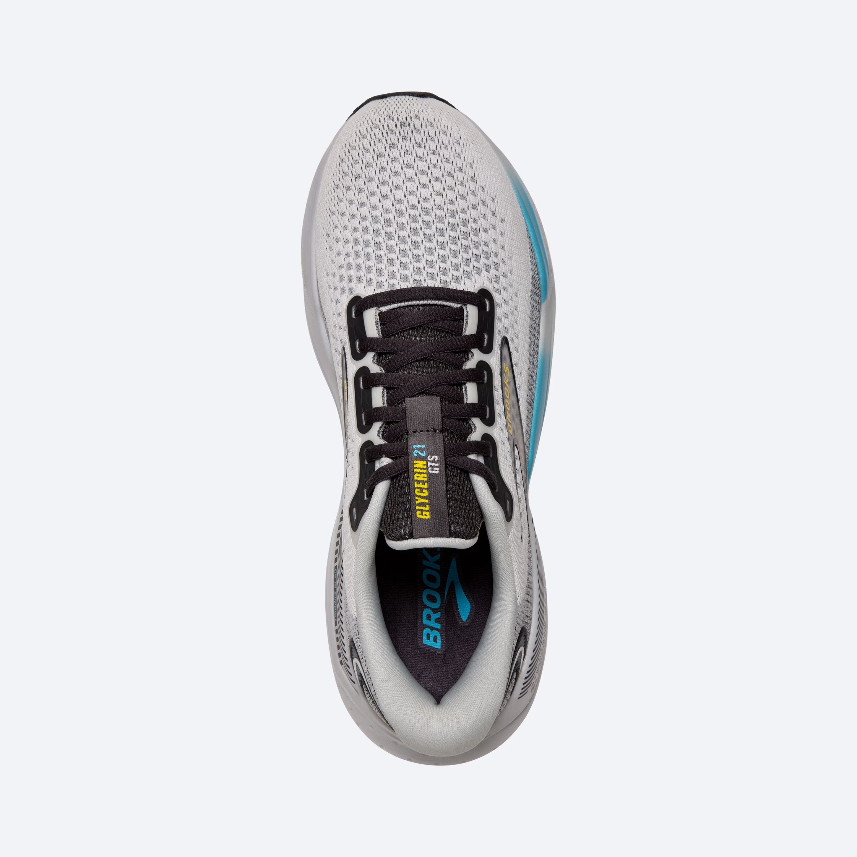 Brooks Glycerin GTS 21 Men's Running Shoes - Premium Cushioned Support for Road Running, Jogging & Training - Lightweight Stability Sneakers for Marathon & Daily Workouts