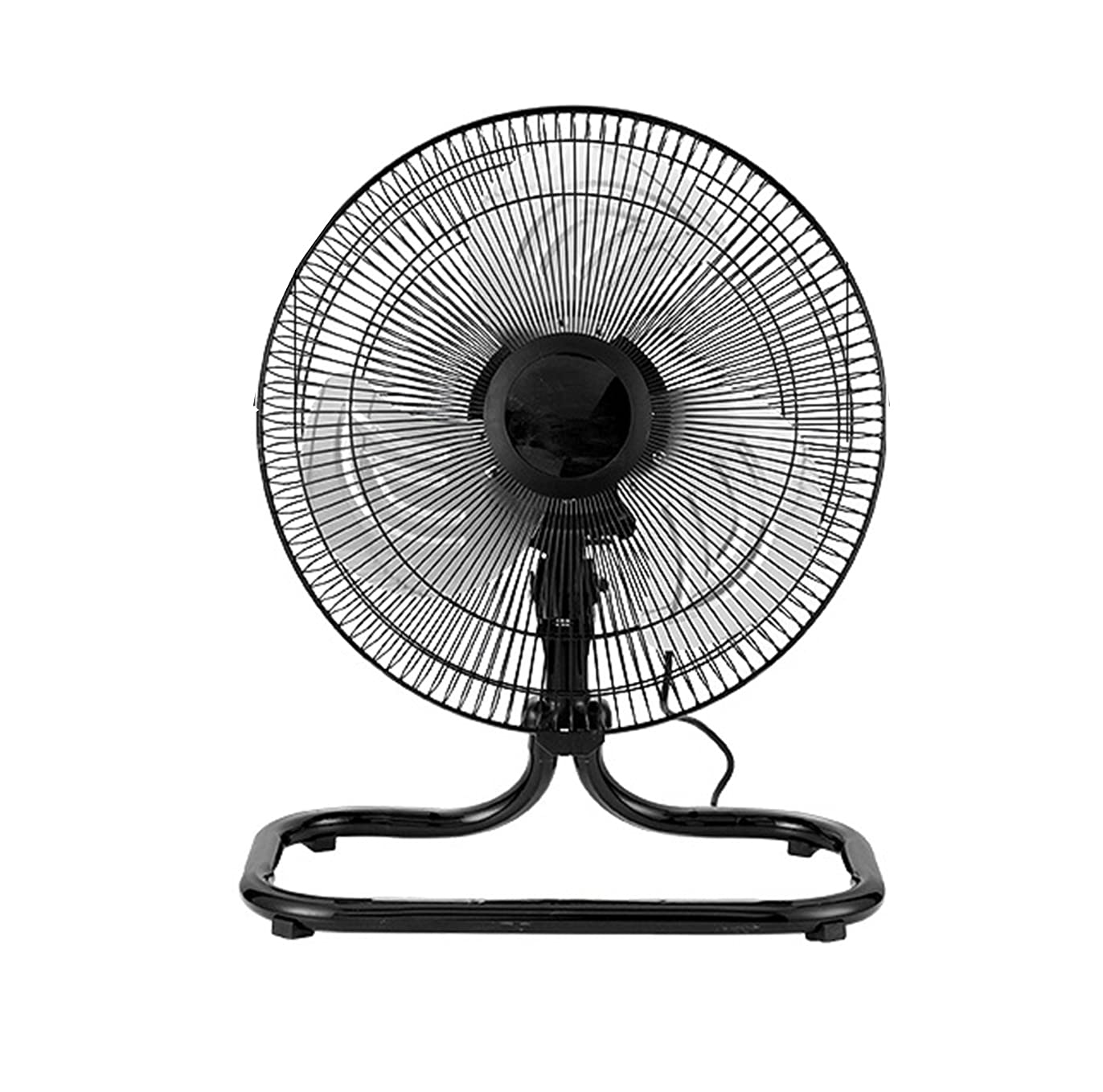 **High Velocity Heavy Duty Metal Industrial Floor Fan - Powerful Air Circulator for Shop, Bedroom, Garage & Warehouse | Black | Energy Efficient Cooling Solution**    *(Use Cases: Perfect for cooling large spaces, improving air circulation, and providing relief in hot environments like workshops, garages, warehouses, and home offices.)*