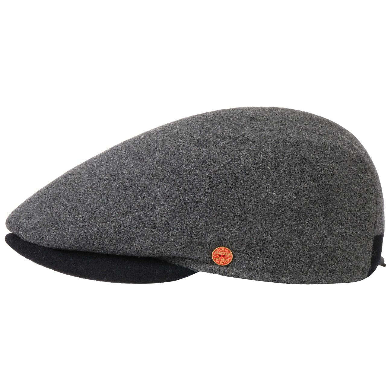 Stylish Mayser Felix Earflaps Flat Cap for Men & Women - Warm Winter Hat with Ear Protection - Perfect for Outdoor Activities, Skiing, and Cold Weather Fashion