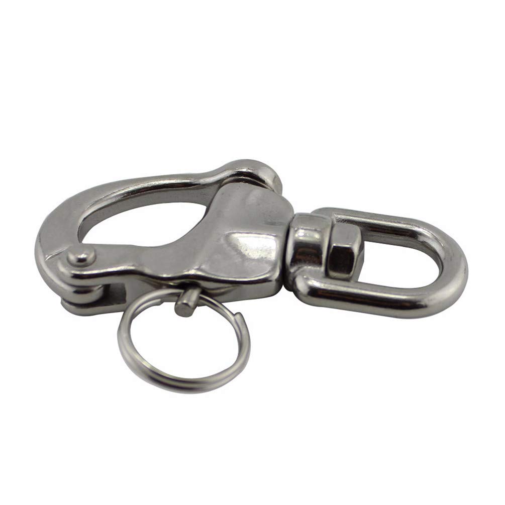 Stainless Steel Swivel Snap Shackle for Sailing & Marine Use