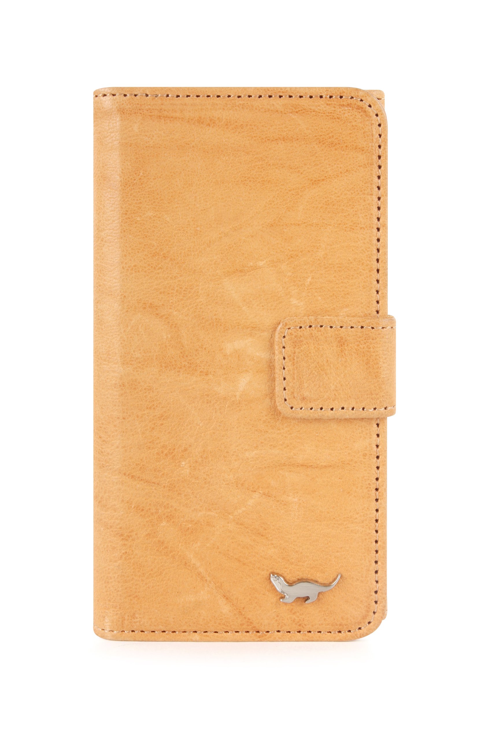 Genuine Lambskin Leather Wallet Case for iPhone 5/5s - Premium Quality, RFID Protection - Forest Green & Camel Beige - Perfect for Everyday Use & Travel Accessories