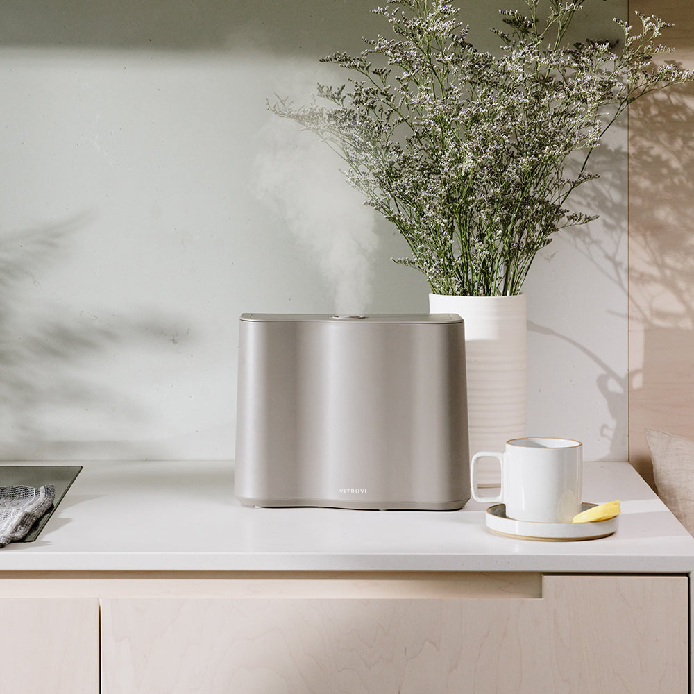 Best Cloud Cool Mist Humidifier for Home & Office - Quiet Ultrasonic Air Humidifier for Baby Nursery, Bedroom, Plants - Large Room Essential Oil Diffuser with Auto Shut-Off